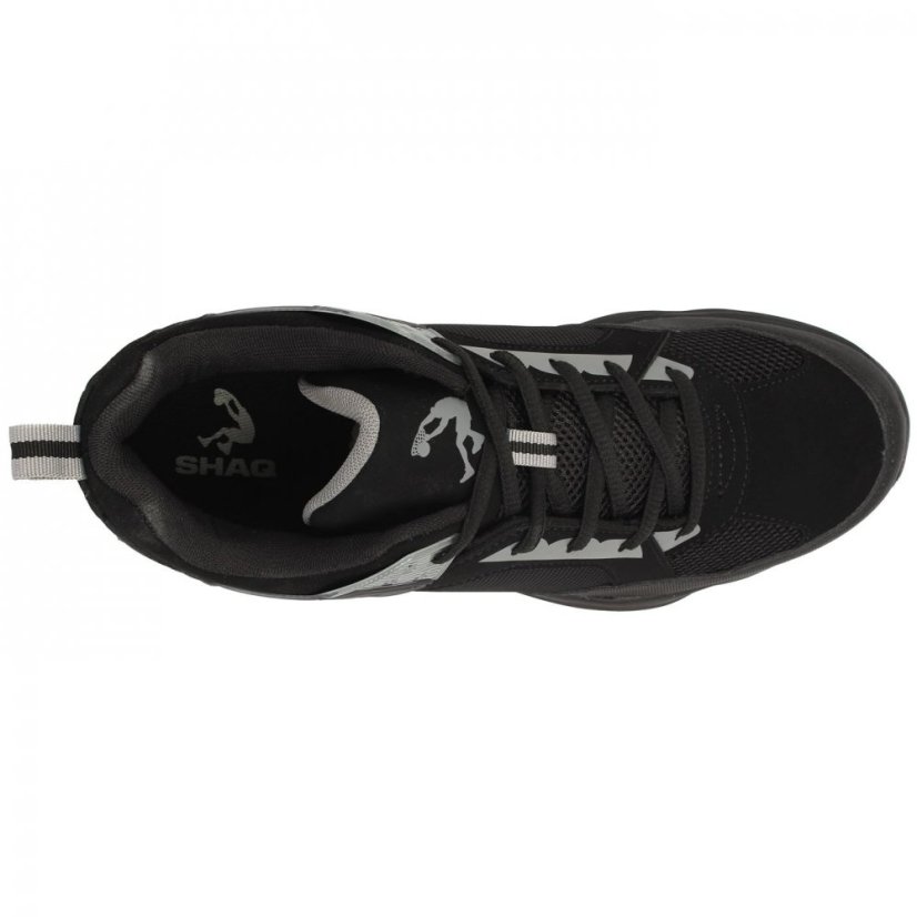 SHAQ Diversion Basketball Trainers Mens Black/Charcoal