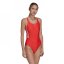 adidas Classic 3-Stripes Swimsuit Womens Bright Red/Wht