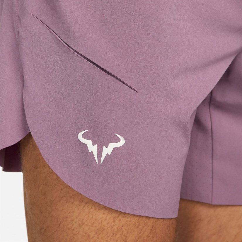 Nike Rafa 7in Mens Tennis Shorts Violet Dust