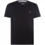 Original Penguin Pin Point Embroidered T-Shirt Black