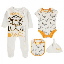 Character 4-Piece Romper and Accessories Set Tigger