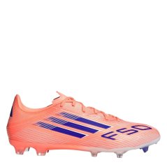 adidas F50 League Adults Firm Ground Football Boots Orange/Blue