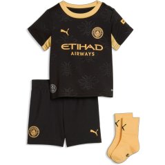 Puma Manchester City Away Baby Kit 2026/27 Black/Yellow