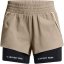 Under Armour Women's Leg Day Flex Performance Gym Shorts Brown