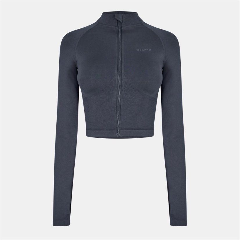 USA Pro S/Less Fit Jacket Womens Navy