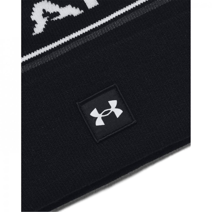 Under Armour Armour Ua Men'S Halftime Pom Beanie Beany Unisex Adults Black