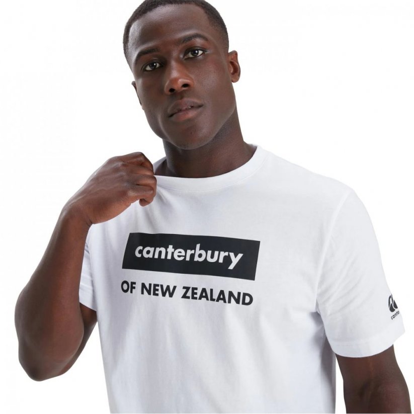 Canterbury Organic pánske tričko White