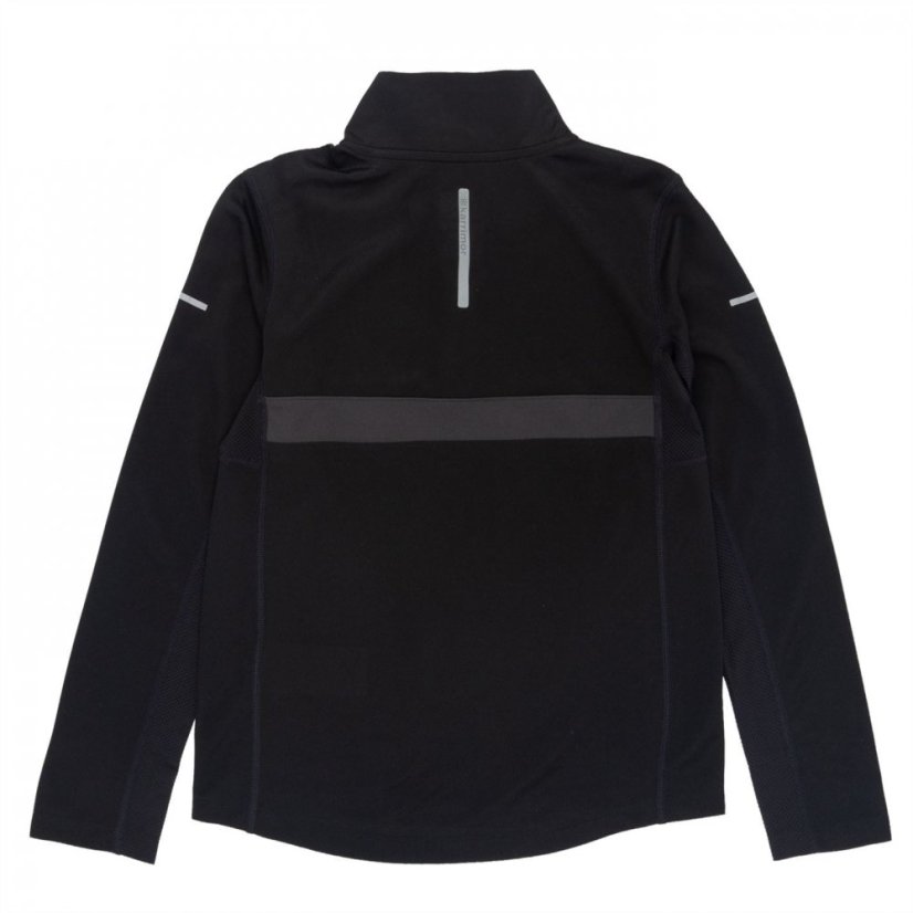 Karrimor Long Sleeve Zip Top Junior Boys Black