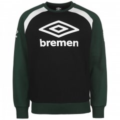 Umbro SV Werder Bremen Crewneck Sweater Mens BotGarden/Blk