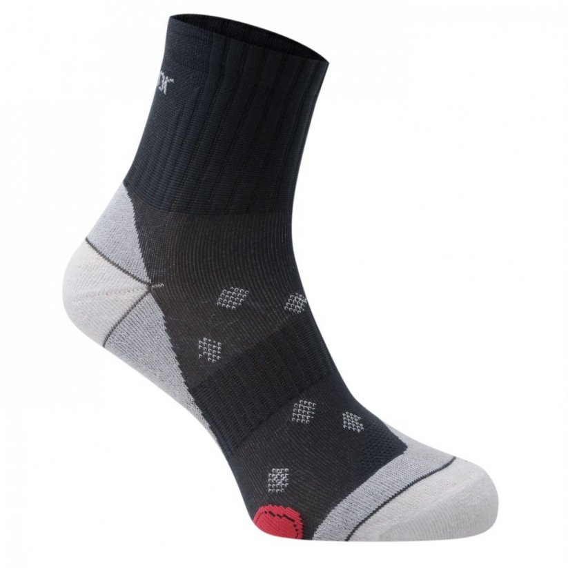 Karrimor 2 pack Running Socks Ladies Mid Grey