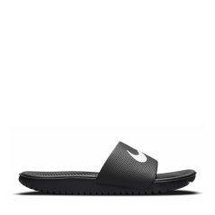 Nike Kawa Junior Slides Black/White