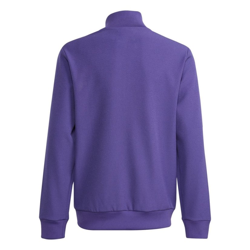adidas Real Madrid Icon Tracksuit Top Junior's Unity Purple