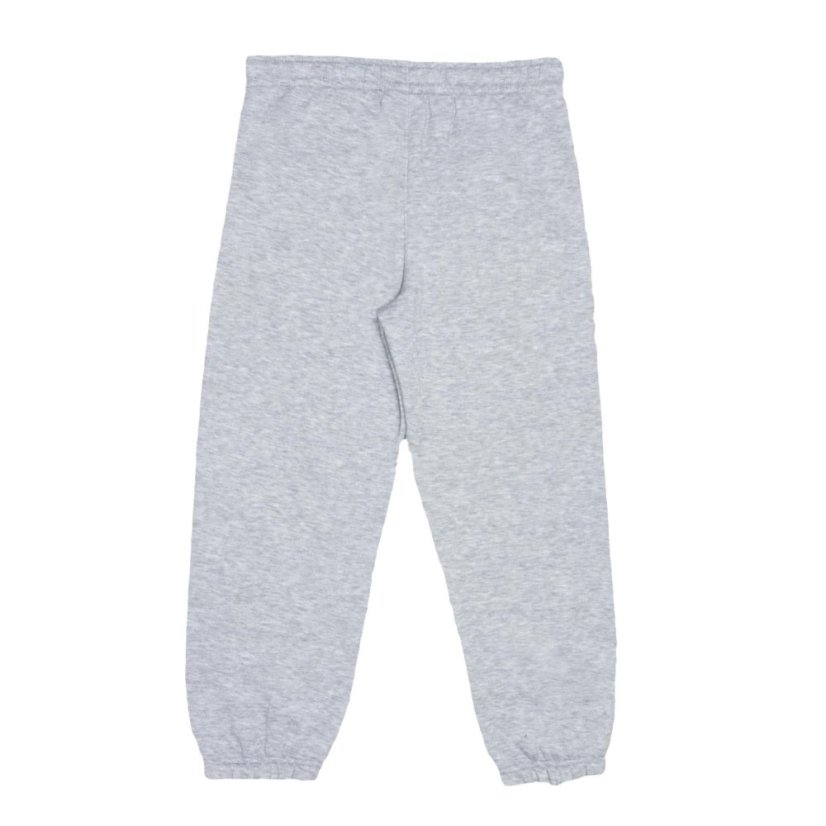 Slazenger Closed Hem Fleece Pants Junior Grey Marl