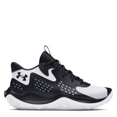 Under Armour Armour UA Jet '23 basketbalové boty Unisex Blk/Wht/Blk