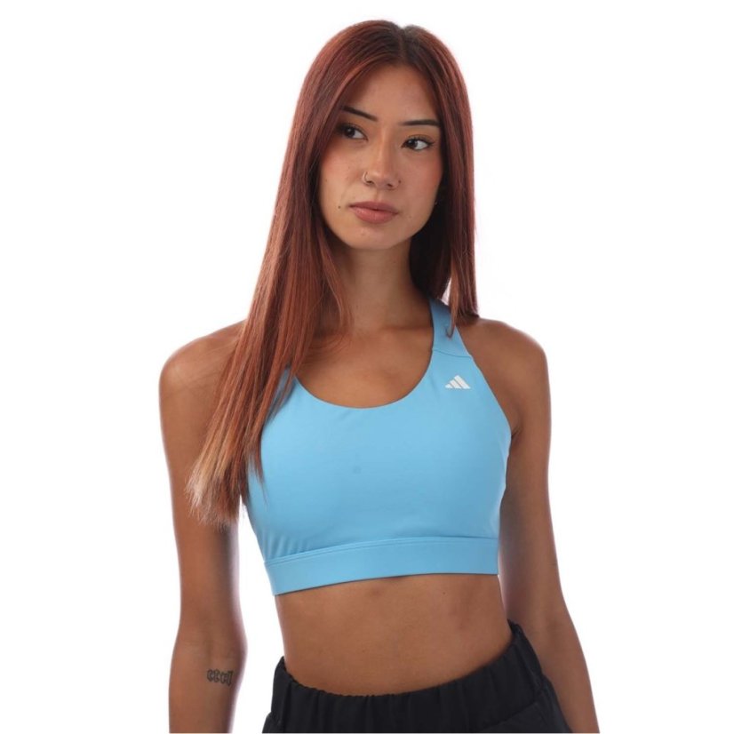 adidas Ultimateadidas Run Medium-Support Bra Blue