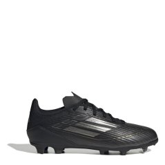 adidas F50 League Fg/Mg J Firm Ground Football Boots Boys Core Black