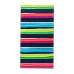 Hot Tuna Print Beach Towel Stripe