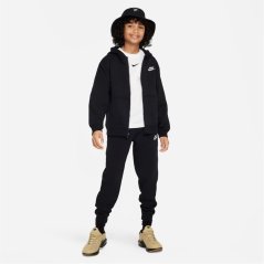 Nike Fleece Tracksuit Junior Boys Black/White