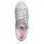 Skechers Sparkle Heather Lo-Top Sneaker W Wa Runners Girls Grey/Silver