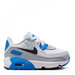 Nike Air Max 90 Trainers Infant Boys White/Blue