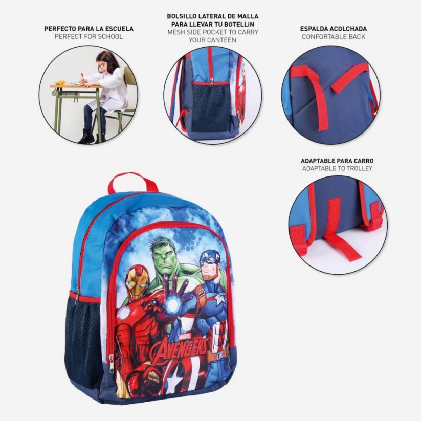 Školský batoh Avengers stredný