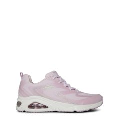 Skechers Women's Tres Air Uno Classic Low-Top Trainers Light Pink