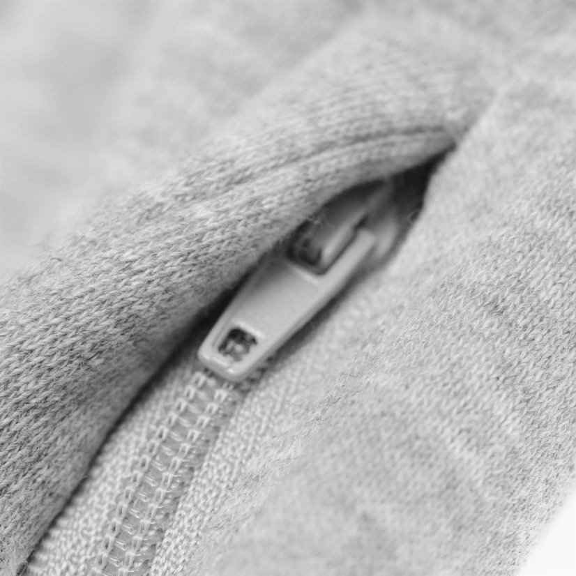 Slazenger Closed Hem Fleece Pants Junior Grey Marl