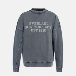 Everlast Men's NYC Crew Sweatshirt Washed Grey