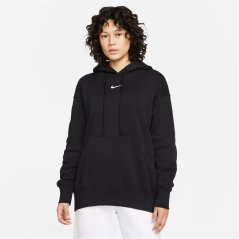Nike Sportswear Phoenix Fleece Women's Over-Oversized Pullover Hoodie Black/White