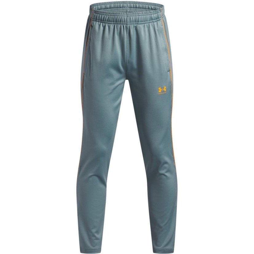Under Armour Challenger Training Tracksuit Bottoms Juniors Grey/Orange