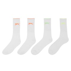 Slazenger 5 Pack Crew Socks Mens Bright Asst