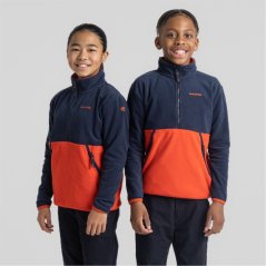Craghoppers Crag Valo Half Zip In99 BluNy/MacwRd
