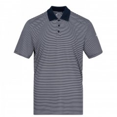 Slazenger Micro Stripe Golf Polo Shirt Mens Navy