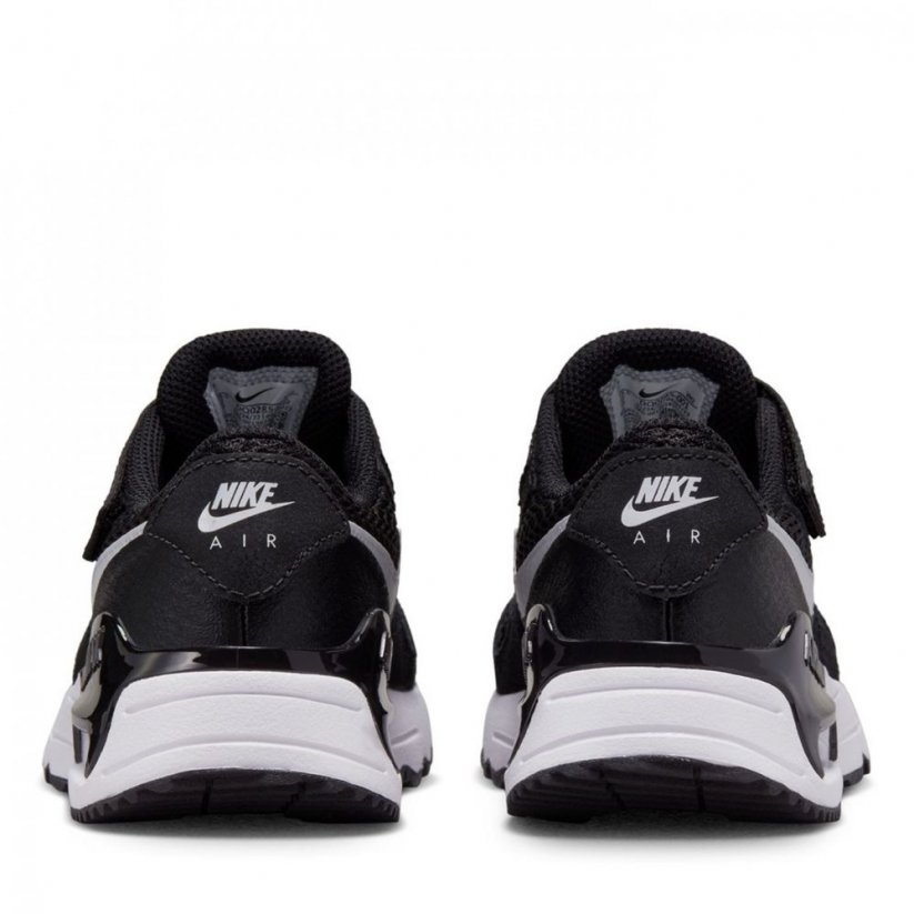 Nike Air Max SYSTM Little Kids' Shoes Black/White
