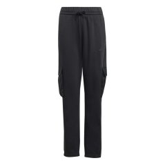 adidas Utility Fleece Cargo Joggers Juniors Black