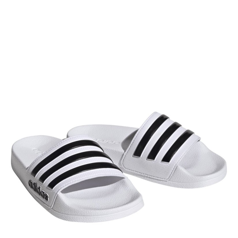 adidas Unisex Kids' Adilette Shower Pool Sliders Ftwwht/Cblack