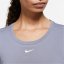 Nike Dri-FIT One Women's Standard Fit Short-Sleeve Top Indigo Haze