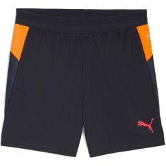 Puma Individual Cup Shorts Juniors Navy/Orange