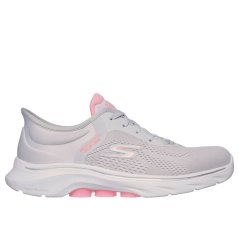 Skechers Slip-Ins: Go Walk 7 - Valin Gray/Pnk