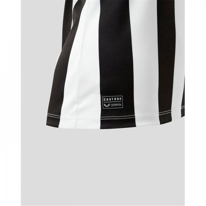 Castore Newcastle United Home Shirt Womens 2022/2023 Black/White