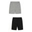 Reebok Kids' Jersey Jogger Shorts Silver