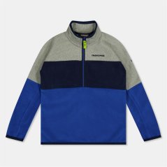 Craghoppers Unisex Kids' Linden Half Zip Fleece Bolt/Grey ML