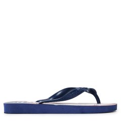 Havaianas Women's Top Marvel Logomania Navy Blue Flip Flops Navy Blue