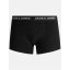 Jack and Jones Jack 7-pack Basic Trunks Plus Size Mens Black