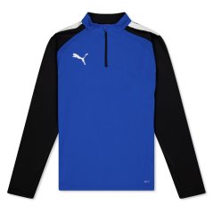 Puma teamLIGA 1/4 Zip Top Jr Electric Blue L