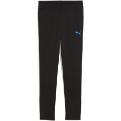 Puma Individual Cup Tracksuit Bottoms Juniors Black/Blue