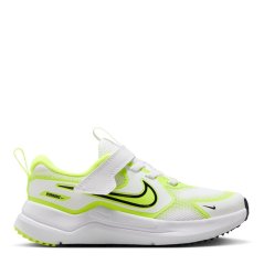 Nike Cosmic Runners Childrens White/Volt