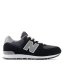 New Balance 574 Trainers Black/Grey