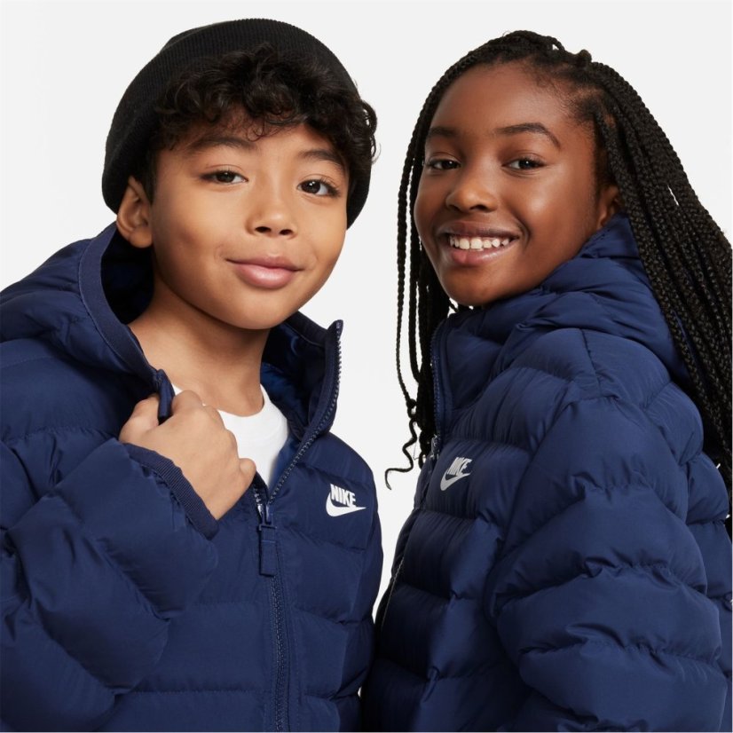 Nike NSW Filled Jacket Junior Navy