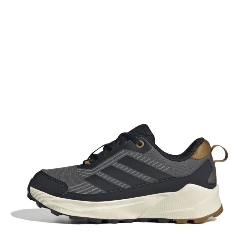 adidas Kids' Trailmaker Waterproof Hiking Shoes Grey/Black